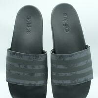 [BRM2011248] 아디다스 맨즈 아딜렛 컴포트 슬리퍼 - 실버 블랙  ADIDAS Men&#039;s Adilette Comfort Slide Silver Black