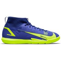 [BRM2027198] 나이키 Youth 머큐리얼 슈퍼플라이 8 아카데미 인도어 - Recharge 팩  축구화 (Lapis/Volt/Blue Void)  Nike Mercurial Superfly Academy Indoor pack