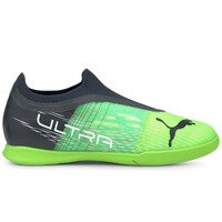 [BRM2048789] 퓨마 울트라 1.3 Youth 인도어 - Under 더 라이츠 키즈 축구화 (Green Glare/Elektro Aqua)  Puma Ultra Indoor The Lights