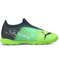 [BRM2049295] 퓨마 울트라 3.3 Youth 터프 - Under 더 라이츠 키즈 축구화 (Green Glare/Elektro Aqua)  Puma Ultra Turf The Lights
