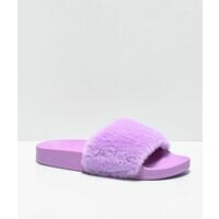 [BRM2047646] Trillium Lavender Fur 슬리퍼 샌들  330196 Slide Sandals