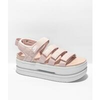[BRM2069951] 나이키 아이콘 핑크 &amp; 화이트 플랫폼 샌들  363801 Nike Icon Pink White Platform Sandals