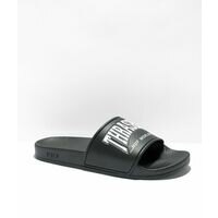 [BRM2073535] 허프 x 트래셔 블랙 슬리퍼 샌들  358647 HUF THRASHER Black Slide Sandals