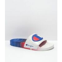 [BRM2088180] 챔피언 IPO 페이드 화이트 &amp; 블루 슬리퍼 샌들  343710  Champion Fade White Blue Slide Sandals