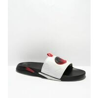 [BRM2119622] 챔피언 XG 테크 Black, 화이트 &amp; Scarlet 레드 슬리퍼 샌들  354036  Champion Tech White Red Slide Sandals