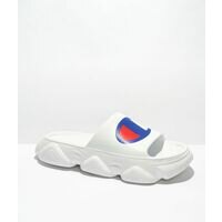 [BRM2122828] 챔피언 Mellow Squish 화이트 슬리퍼 샌들  354039  Champion White Slide Sandals