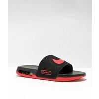 [BRM2165193] 나이키 에어맥스 Cirro 블랙 &amp; 유니버시티 레드 슬리퍼 샌들  367472  Nike Air Max Black University Red Slide Sandals