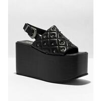 [BRM2165619] KOI Imperial 웹 블랙 메가 플랫폼 샌들  367935  Web Black Mega Platform Sandals