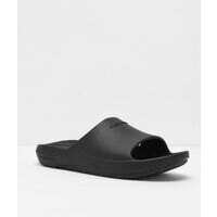 [BRM2166825] Ales 그레이 말리부 블랙 슬리퍼 샌들  372280  Grey Malibu Black Slide Sandals