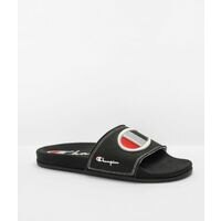 [BRM2167554] 챔피언 IPO Squish Raw 블랙 슬리퍼 샌들  354037  Champion Black Slide Sandals