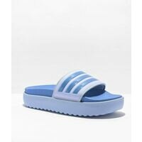 [BRM2167933] 아디다스 아딜렛 Dawn 블루 플랫폼 슬리퍼 샌들  367459  adidas Adilette Blue Platform Slide Sandals
