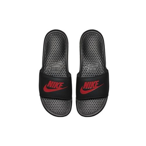 [BRM1934148] 나이키 베네시 샌들 맨즈 343880060 트레이닝화 (Black / Challenge Red)  Nike Benassi Sandal