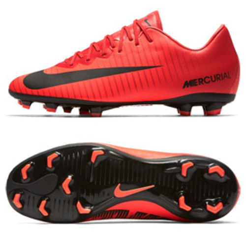 [BRM1898648] 나이키 Youth 머큐리얼 베이퍼 XI FG 축구화 키즈 903594-616 (Crimson/Black)  Nike Mercurial Vapor Soccer Shoes