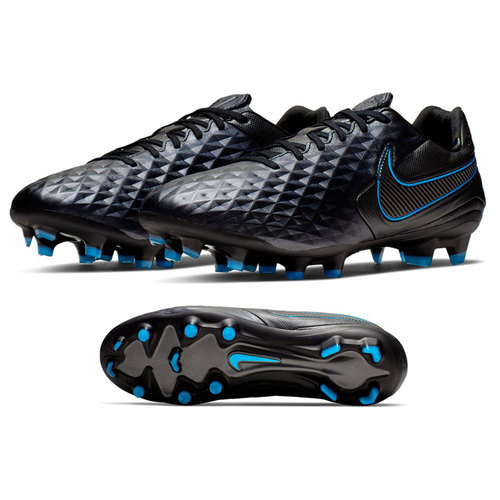[BRM1901822] 나이키  티엠포 레전드 8 프로 FG 축구화 맨즈 AT6133-004 (Black/Blue Hero)  Nike Tiempo Legend Pro Soccer Shoes