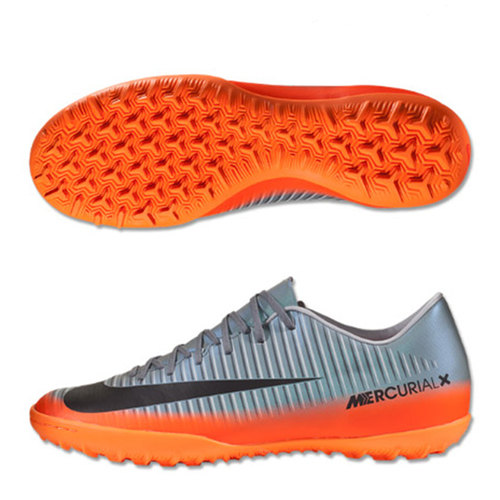[BRM1901971] 나이키 CR7 호날두 머큐리얼X 베이퍼 터프 축구화 맨즈 852530-001 (Hematite)  Nike Ronaldo MercurialX Vapor Turf Soccer Shoes