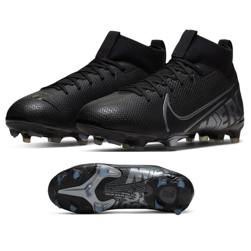 [BRM1901973] 나이키 Youth  슈퍼플라이 7 아카데미 MG 축구화 키즈 AT8120-001 (Black/Grey)  Nike Superfly Academy Soccer Shoes