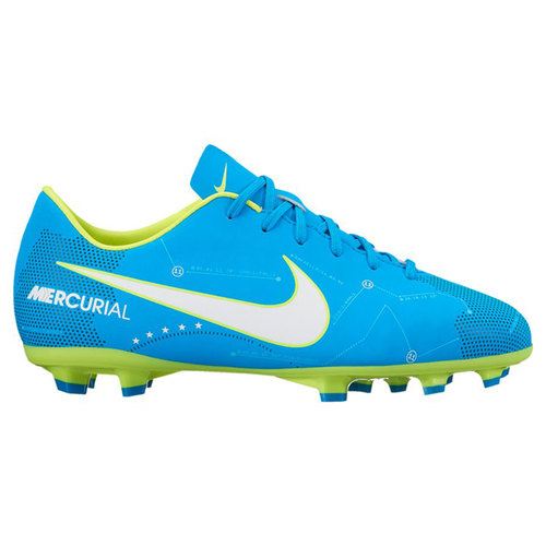 [BRM1903236] 나이키 Youth 네이마르 머큐리얼 빅토리 VI FG 축구화 키즈 921488-400 (Blue Orbit)  Nike Neymar Mercurial Victory Soccer Shoes