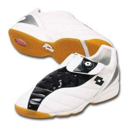 [BRM1911441] 로또 듀얼 II 인도어 축구화 맨즈 F5831WBL (White/Black)  Lotto Duel Indoor Soccer Shoes