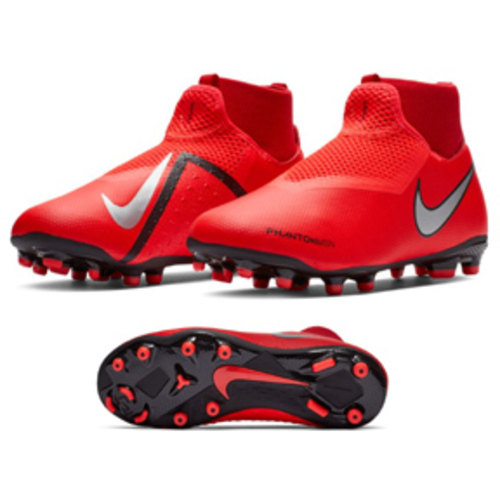 [BRM1912082] 나이키 Youth  팬텀 비전 아카데미 DF MG 축구화 키즈 AO3287-600 (Crimson)  Nike Phantom Vision Academy Soccer Shoes