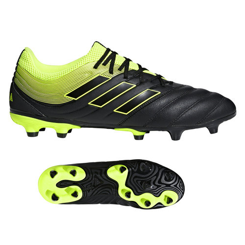 [BRM1912891] 아디다스 코파 19.3 FG 축구화 맨즈 BB8090 (Core Black/Solar Yellow)  adidas Copa Soccer Shoes