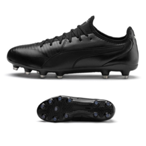 [BRM1913927] 퓨마  킹 프로 FG 축구화 맨즈 105608-01 (Black/Black)  Puma King Pro Soccer Shoes
