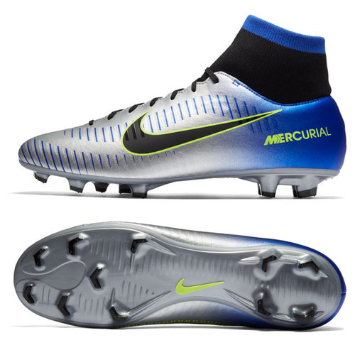 [BRM1915689] 나이키 네이마르 머큐리얼 빅토리 VI DF FG 축구화 맨즈 921506-407 (Chrome)  Nike Neymar Mercurial Victory Soccer Shoes
