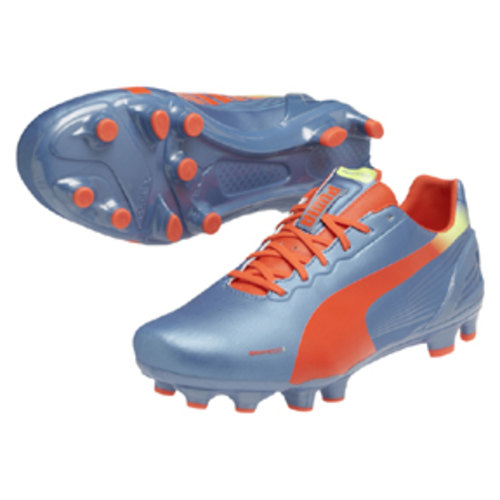 [BRM1925896] 퓨마 에보스피드 3.2 FG 축구화 맨즈 102864-05 (Sharks Blue)  Puma evoSpeed Soccer Shoes