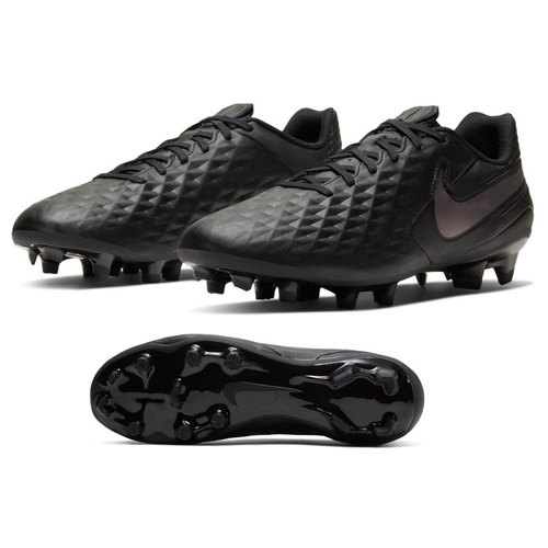 [BRM1936453] 나이키  티엠포 레전드 8 아카데미 FG 축구화 맨즈 AT5292-010 (Black/Black) Nike Tiempo Legend Academy Soccer Shoes