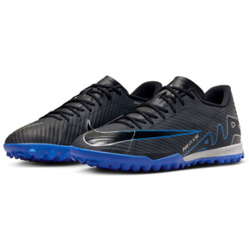 [BRM2183931] 나이키  줌 머큐리얼 베이퍼 15 아카데미 터프 슈즈 맨즈 DJ5635-040 축구화 (Black/Royal)  Nike Zoom Mercurial Vapor Academy Turf Shoes
