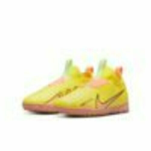 [BRM2138144] 나이키 Jr. 줌 머큐리얼 베이퍼 15 아카데미 터프 축구화 키즈 Youth DJ5621-780 (Yellow Strike/Sunset Glow-Volt Ice)  Nike Zoom Mercurial Vapor Academy Turf Soccer Shoes
