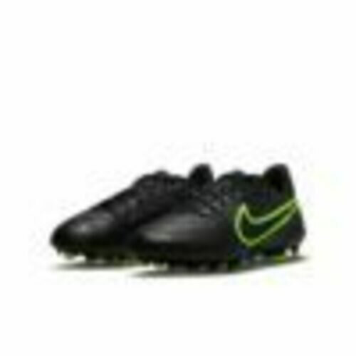 [BRM2145171] 나이키 Jr. 티엠포 레전드 9 클럽 MG 축구화 키즈 Youth DA1331-070 (Black/Volt)  Nike Tiempo Legend Club Soccer Cleats
