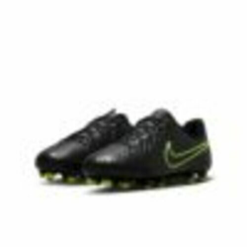 [BRM2185725] 나이키 Jr. 티엠포 레전드 10 클럽 MG 축구화 키즈 Youth DV4352-001 (Black/Volt)  Nike Tiempo Legend Club Soccer Cleats
