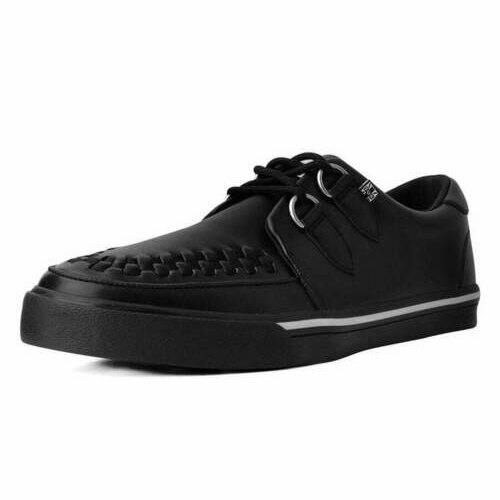 [BRM2022945] 티유케이 블랙 레더/가죽 D링 VLK 스니커 스니커즈 맨즈 A9873 T.U.K. Black Leather D-Ring Sneaker Sneakers