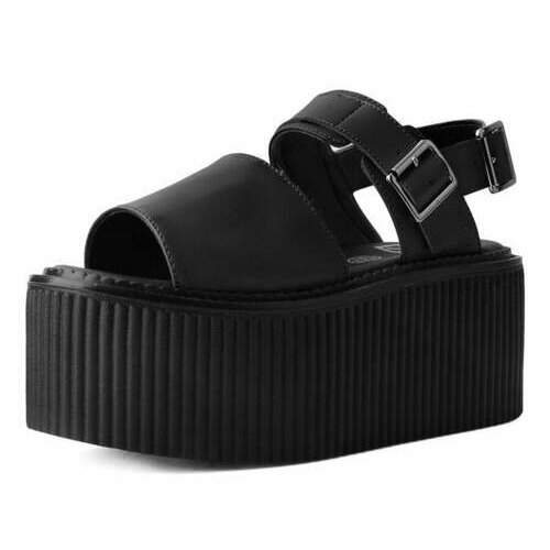 [BRM2048733] 티유케이 블랙 Brush-Off Strato 샌들 우먼스 S9966L  T.U.K. Black Sandal Sandals