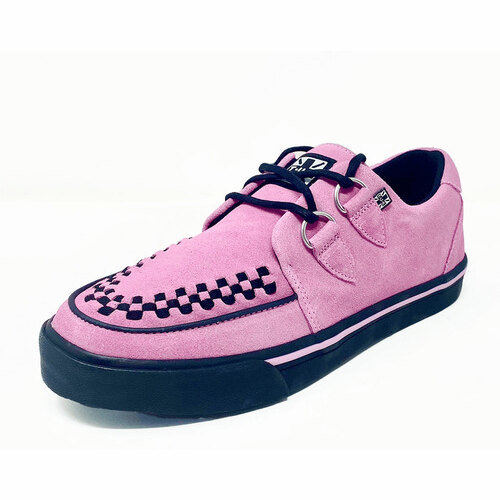 [BRM2066651] 티유케이 핑크 스웨이드 VLK 스니커 스니커즈 맨즈 A3033 T.U.K. Pink Suede Sneaker Sneakers