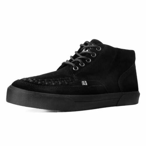 [BRM2163142] 티유케이 블랙 스웨이드 5Eye 스니커 스니커즈 맨즈 A3153  T.U.K. Black Suede Sneaker Sneakers