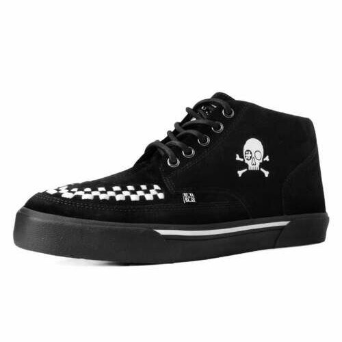 티유케이 블랙 스웨이드 5Eye Pirate 스니커 스니커즈 맨즈 A3155  T.U.K. Black Suede Sneaker Sneakers