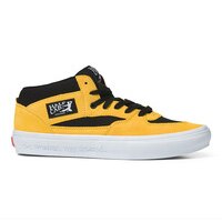 [BRM2110870] 반스 Bruce Lee 스케이트 하프캡 맨즈  (Black/Yellow)  Vans Skate Half Cab