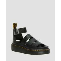 [BRM2098226] 닥터마틴 클라리사 II 레더/가죽 플랫폼 샌들 우먼스 24476001  (BLACK)  DR MARTENS Clarissa Women&#039;s Leather Platform Sandals