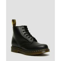 [BRM2098238] 닥터마틴 101 옐로우 스티치 스무드 레더/가죽 앵클 부츠 남녀공용 26230001  (BLACK)  DR MARTENS Yellow Stitch Smooth Leather Ankle Boots