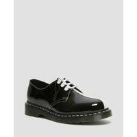 [BRM2098414] 닥터마틴 1461 도쿄 페이턴트 레더/가죽 옥스포드 슈즈 남녀공용 27259009  (BLACK+WHITE)  DR MARTENS Tokyo Patent Leather Oxford Shoes