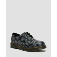 [BRM2098578] 닥터마틴 1461 Distorted 레오파드 프린트 옥스포드 슈즈 남녀공용 27686001  (BLACK)  DR MARTENS Leopard Print Oxford Shoes
