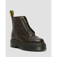 [BRM2099160] 닥터마틴 Sinclair Milled 나파 레더/가죽 플랫폼 부츠 우먼스 27338626  (BURGUNDY)  DR MARTENS Nappa Leather Platform Boots