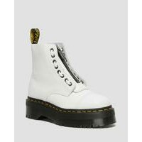 [BRM2099189] 닥터마틴 Sinclair Milled 나파 레더/가죽 플랫폼 부츠 남녀공용 26261100  (WHITE)  DR MARTENS Nappa Leather Platform Boots
