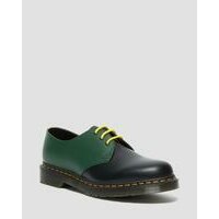 [BRM2107923] 닥터마틴 1461 Contrast 스무드 레더/가죽 옥스포드 슈즈 남녀공용 27289001  (BLACK+GREEN+YELLOW)  DR MARTENS Smooth Leather Oxford Shoes