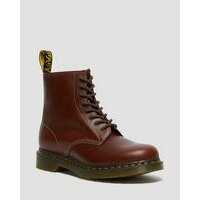 [BRM2109610] 닥터마틴 1460 Abruzzo 레더/가죽 레이스 업 부츠 맨즈 26906201  (BROWN+BLACK)  DR MARTENS Men&#039;s Leather Lace Up Boots