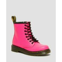 [BRM2112139] 닥터마틴 주니어 1460 Softy T 레더/가죽 레이스 업 부츠 키즈 Youth 27653682  (PINK)  DR MARTENS Junior Leather Lace Up Boots