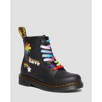 [BRM2127125] 닥터마틴 주니어 1460 포 Pride 레더/가죽 레이스 업 부츠 키즈 Youth 30611001  ()  DR MARTENS Junior For Leather Lace Up Boots