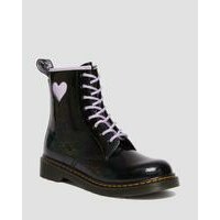 [BRM2128354] 닥터마틴 Youth 1460 쉬머 하트 레이스 업 부츠 키즈 30614035  ()  DR MARTENS Shimmer Heart Lace Up Boots
