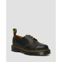 [BRM2132186] 닥터마틴 1461 벡스 더블 스티치 레더/가죽 슈즈 남녀공용 25951032  (BLACK+YELLOW)  DR MARTENS Bex Double Stitch Leather Shoes
